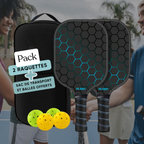 Black Edition Duo Pack - Raquettes Pickleball