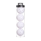 lot 4 balles pickleball exterieur blanc
