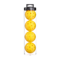 lot 4 balles pickleball exterieur jaune 