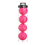 lot 4 balles pickleball exterieur rose