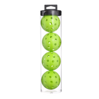 lot 4 balles pickleball exterieur vert